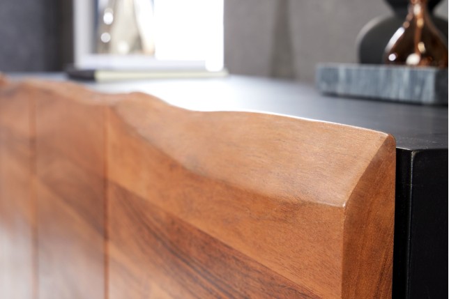 Buffet bas ORGANIC ARTWORK 180cm acacia massif
