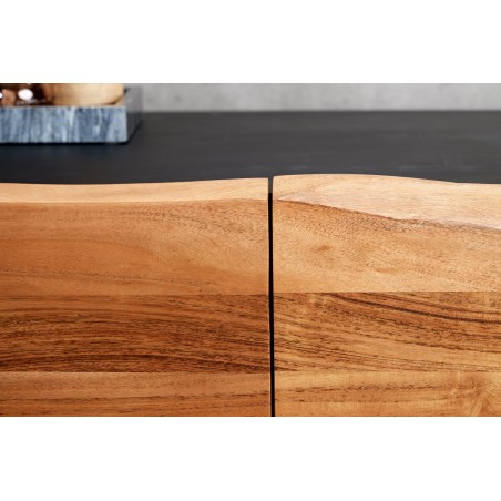 Buffet bas ORGANIC ARTWORK 180cm acacia massif