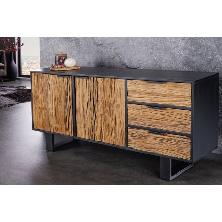 Buffet bas Barracuda 150cm bois manguier et teck