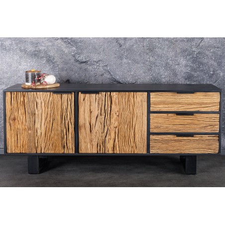 Buffet bas Barracuda 150cm bois manguier et teck