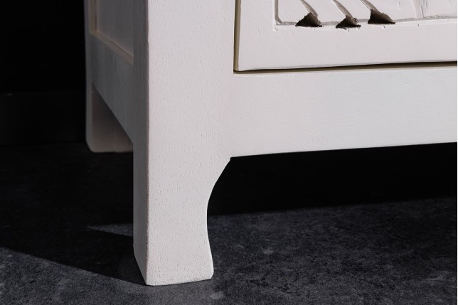 Buffet bas MARRAKECH 170cm manguier blanc