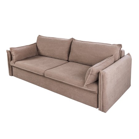 Canapé-lit APARTMENT 215cm taupe avec coffre - 3 places