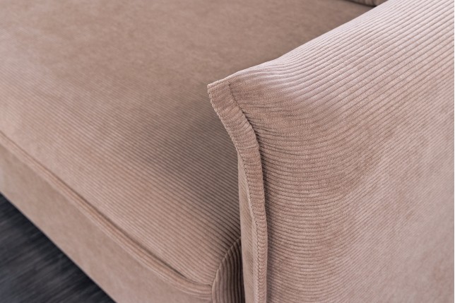 Canapé-lit APARTMENT 215cm taupe avec coffre - 3 places