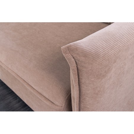 Canapé-lit APARTMENT 215cm taupe avec coffre - 3 places
