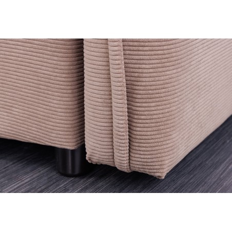 Canapé-lit APARTMENT 215cm taupe avec coffre - 3 places