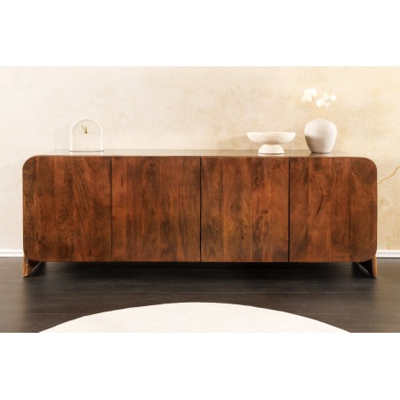 Buffet bas BRASIL 175cm manguier massif brun
