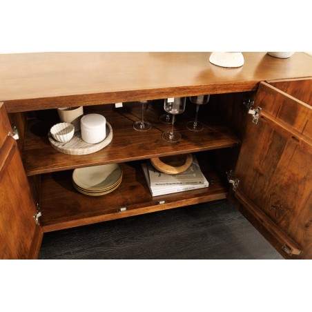Buffet bas BRASIL 175cm manguier massif brun