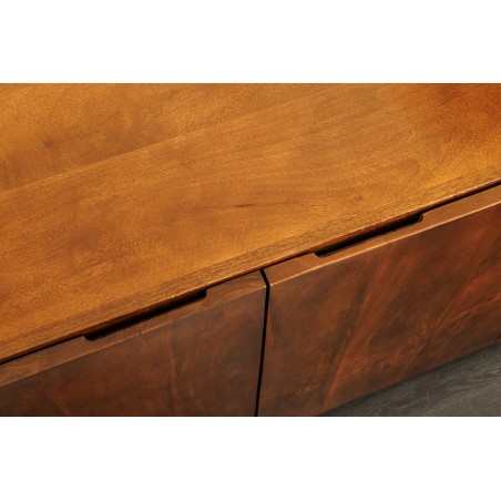 Buffet bas BRASIL 175cm manguier massif brun
