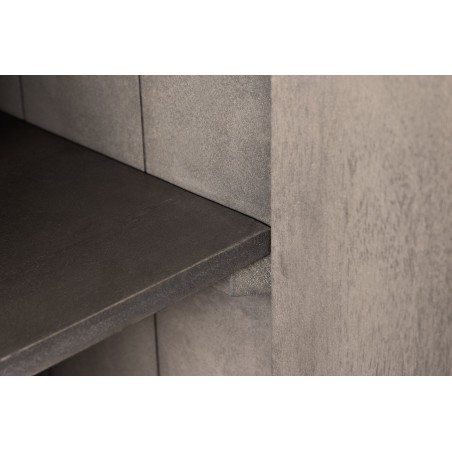 Buffet bas ART DECO 170cm manguier gris | Déco haut de gamme