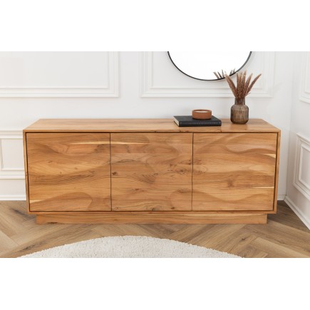 Buffet bas DESERT 160cm Acacia Massif Naturel 3D 2