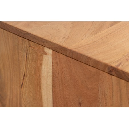 Buffet bas DESERT 160cm Acacia Massif Naturel 3D