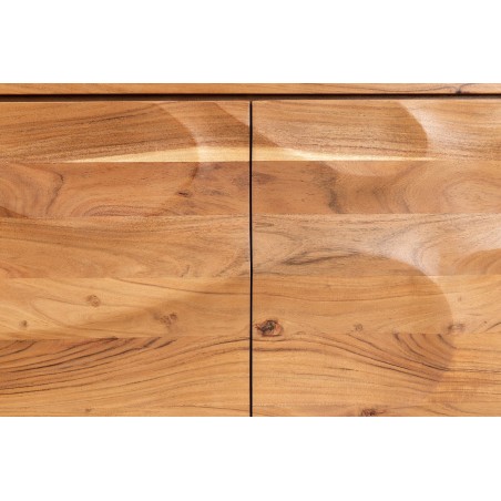 Buffet bas DESERT 160cm Acacia Massif Naturel 3D