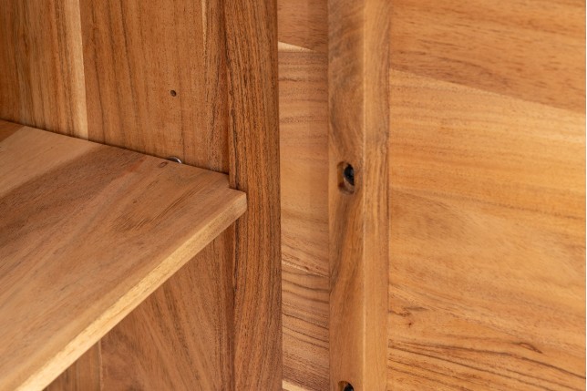 Buffet bas DESERT 160cm Acacia Massif Naturel 3D