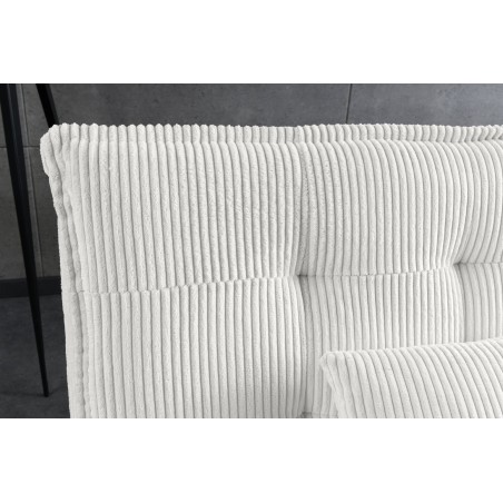 Canapé-lit JAZZ 195cm 3 places cordon beige - Pin massif