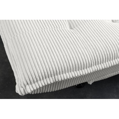 Canapé-lit JAZZ 195cm 3 places cordon beige - Pin massif