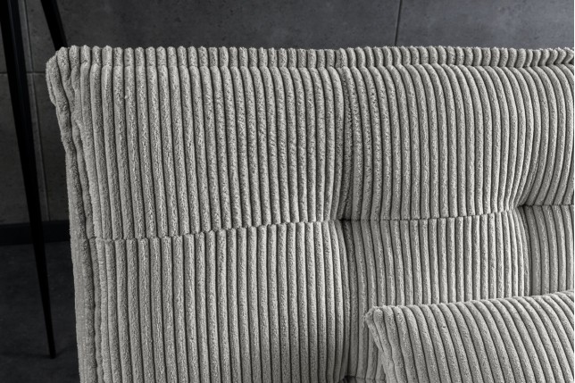 Canapé-lit JAZZ 195cm 3 places cordon greige