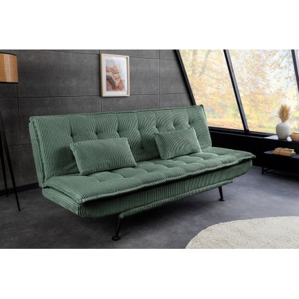 Canapé-lit JAZZ 3 places cordon vert 195cm