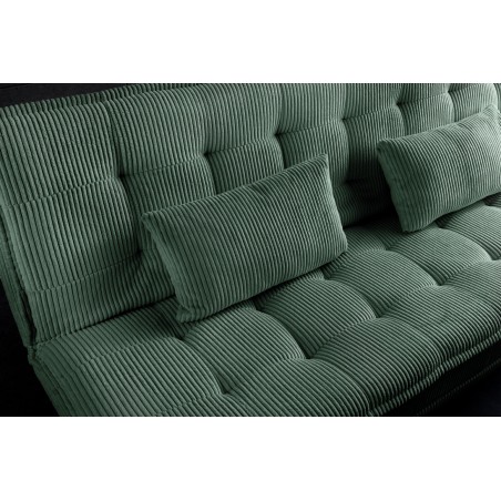 Canapé-lit JAZZ 3 places cordon vert 195cm
