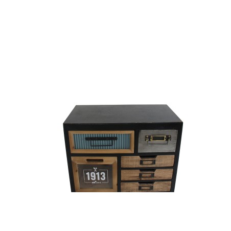 Buffet bas SECRETS 95cm bois de pin vintage brown