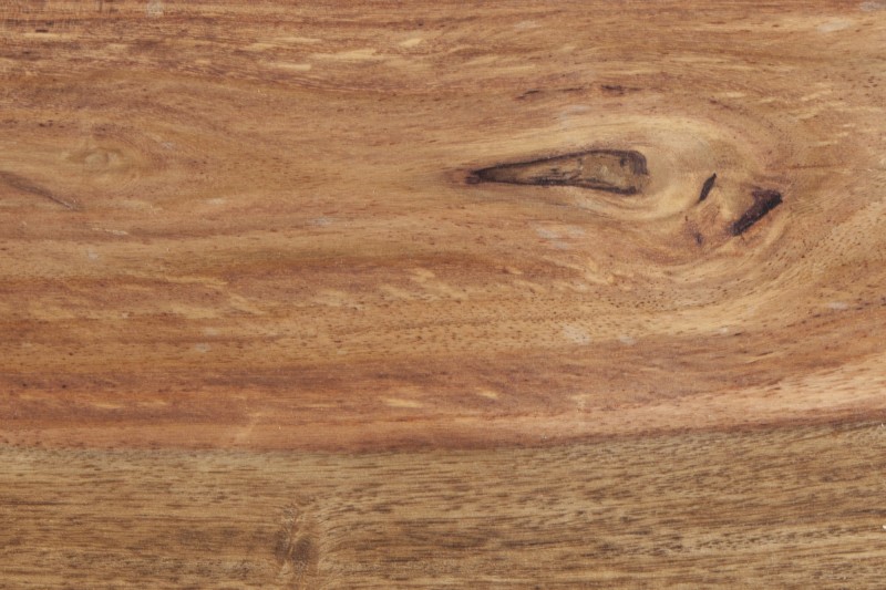 Banquette 140 cm design en bois massif sheesham