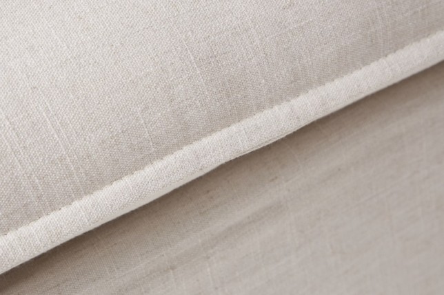 Canapé 3 places en tissu coloris beige