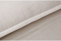 Canapé 3 places en tissu coloris beige