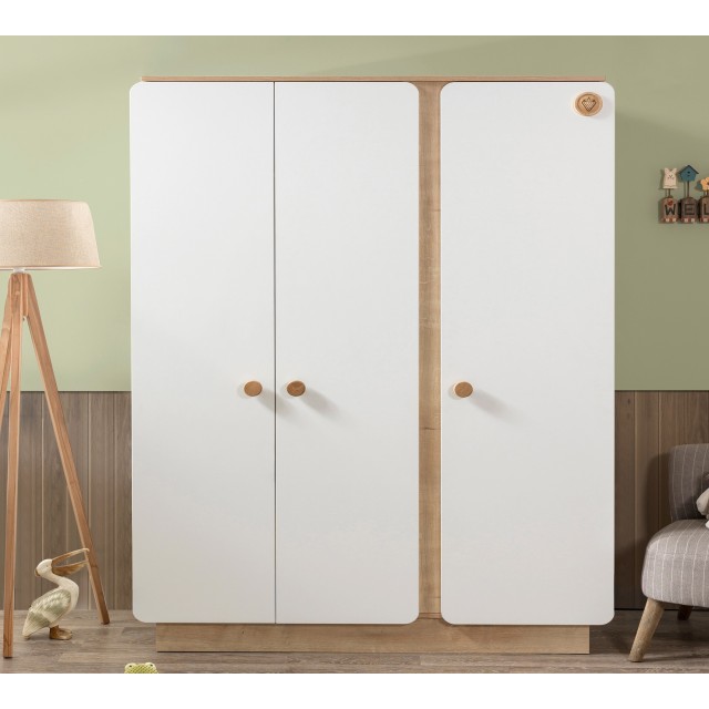 Armoire enfant à 3 portes ouvrantes