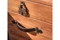 Table de chevet  enfant  à 2 tiroirs effet "Pirates"