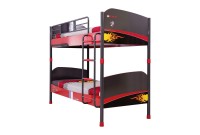 Lit superposé  90 x 190 cm design "champion racer" pour chambre enfant