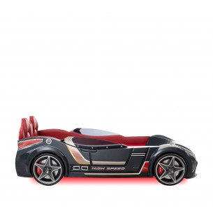 Lit enfant design Cars coloris rouge