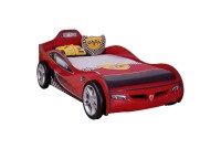 Lit voiture rouge design pour enfant