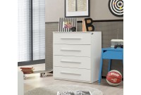 Commode blanche moderne  4 tiroirs