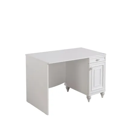 Bureau junior design classique coloris blanc 2