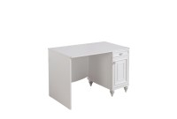 Bureau junior design classique coloris blanc