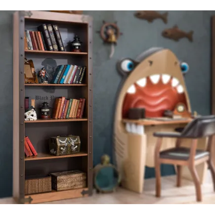 Bibliothèque design royal pour chambre enfant 2