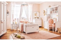 Chambre à coucher classique  coloris blanc