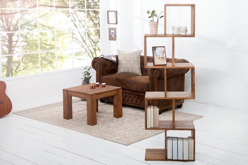 Étagère bibliothéque en bois massif 150 cm