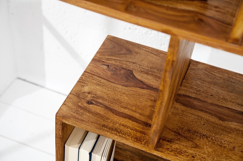 Étagère bibliothéque en bois massif 150 cm