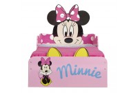 Lit design Minnie de 70x140 cm coloris rose pour fille