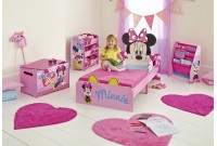Lit design Minnie de 70x140 cm coloris rose pour fille
