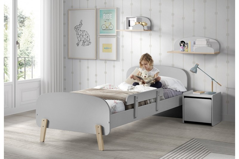 Chambre pour enfant coloris gris