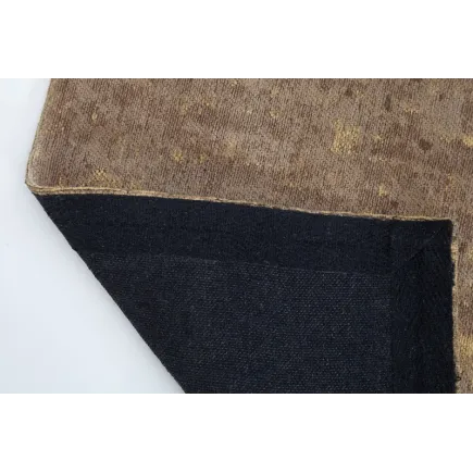 Tapis design antique coloris sable brune de 240x160cm 2