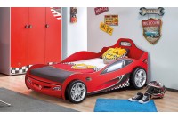 Lit voiture rouge design pour enfant