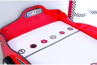 Lit voiture rouge design pour enfant