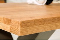 Table à manger design Thor 200 cm en chêne sauvage
