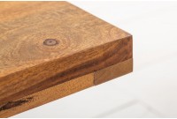 Table basse en bois sheesham de 60cm coloris naturel