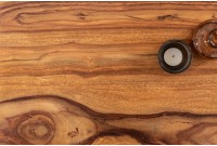 Table basse en bois sheesham de 60cm coloris naturel