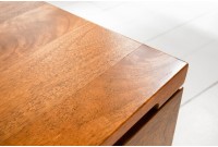 Table basse avec plateau relevable en bois massif