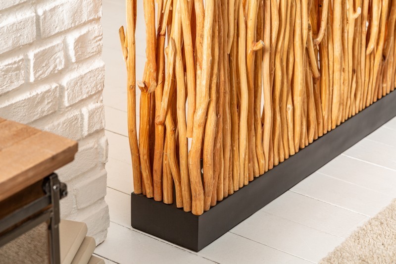 Lampadaire 180cm en bois coloris naturel Lampadaire 180cm en bois coloris naturel