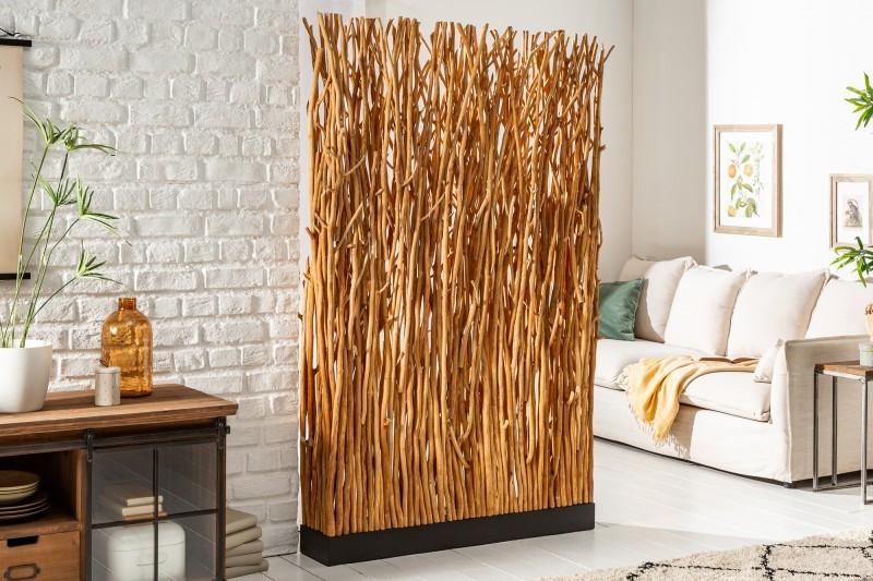 Lampadaire 180cm en bois coloris naturel Lampadaire 180cm en bois coloris naturel